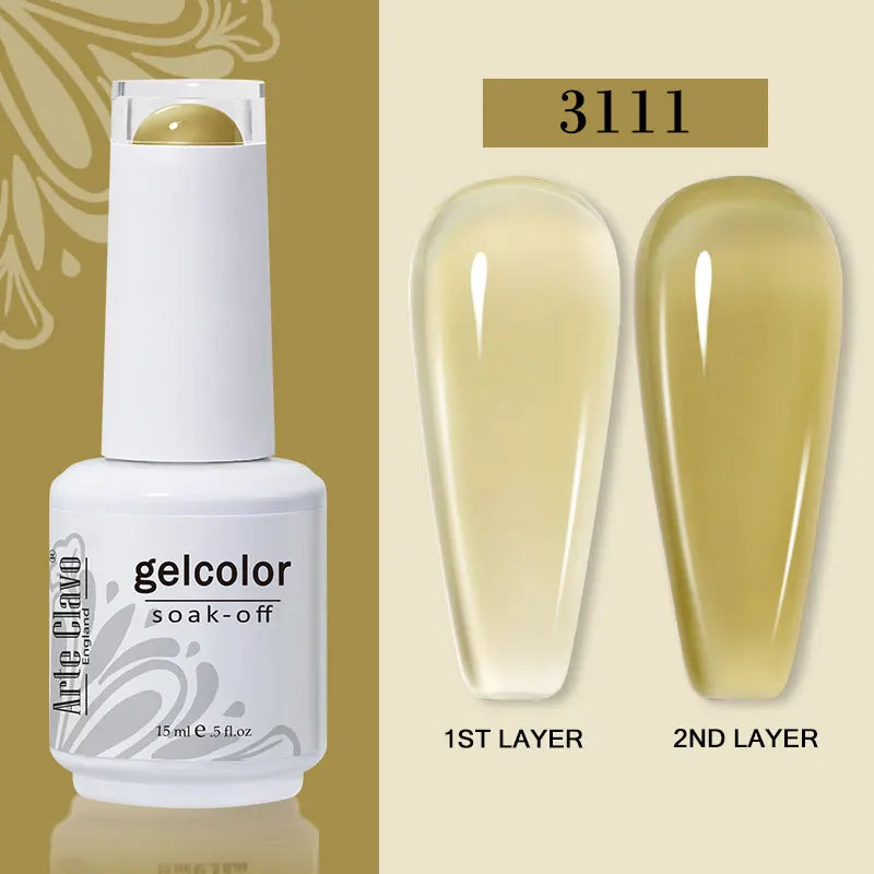 Arte Clavo Red Series Nail Polish Party Colors Gel Varnishes All