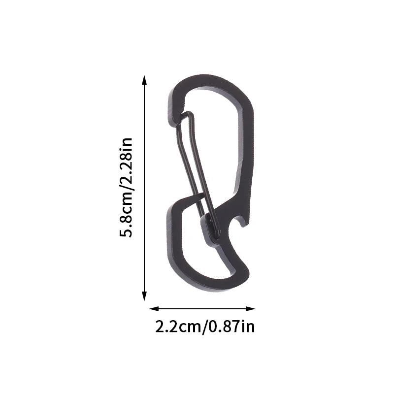 Stainless Steel Key Chain Bottle Opener Multifunctional Outdoor Qme