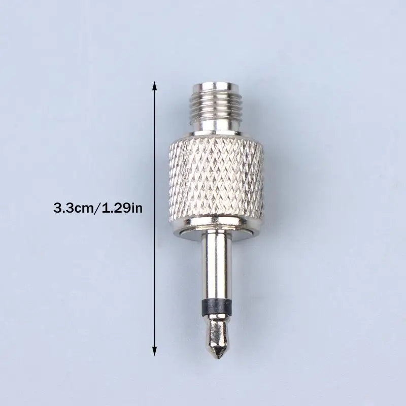 SMA Female Connector Mono Plug Adapter 1 3 Headphone Radio Audio Qme 1PCS