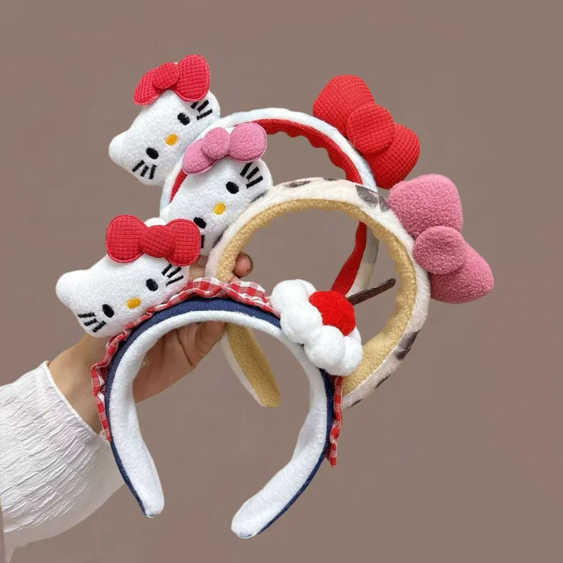 Hellokitty Cute Cartoon Headband Versatile Washing Face Applying Qme