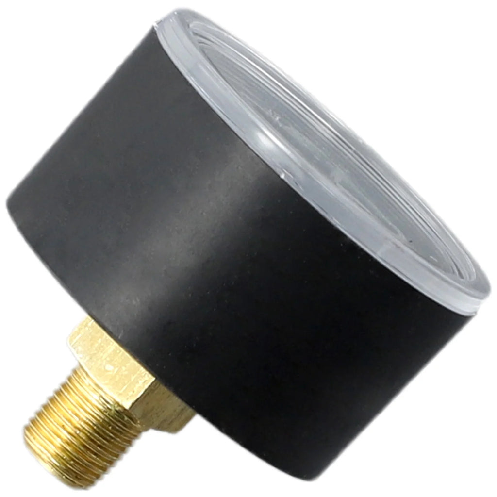 Air Compressor Pressure Gauge 0 To 12Bar / 0 To 180PSI Air Compressor Pneumatic Hydraulic Fluid Pressure Gauge 9mm Thread Qme