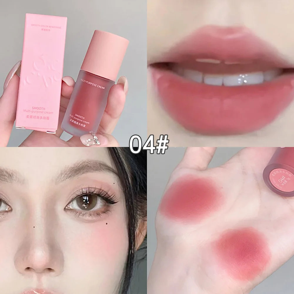 Gege Bear Smooth Multi-purpose Cream Expansion Blush Not Easy Fade Qme GX1165-04
