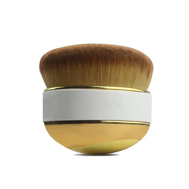 Dry Wet Dual Use Makeup Brush Soft Seamless Foundation Qme Gold