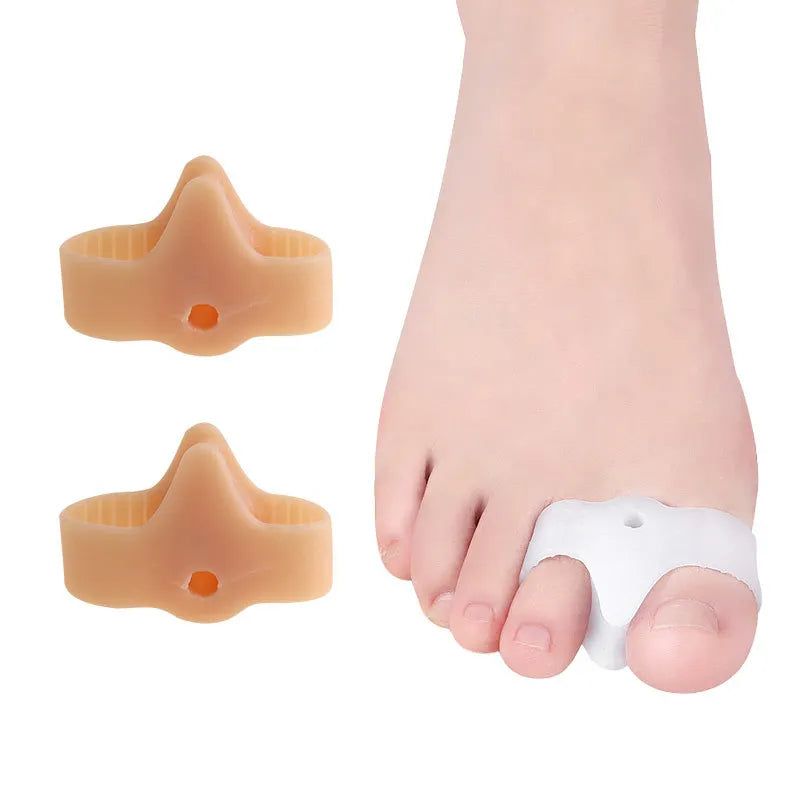 Silicone Gel Big Toe Separator Cushion Foot Buffer Protector Daily Qme