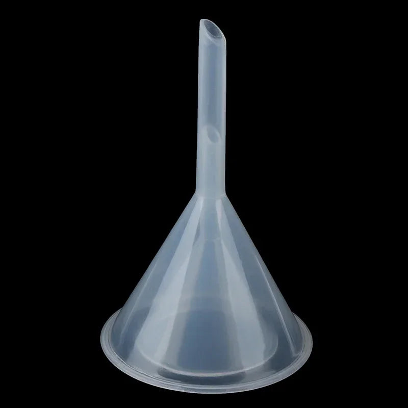 Mouth Dia Laboratory Clear White Plastic Filter Funnel Qme