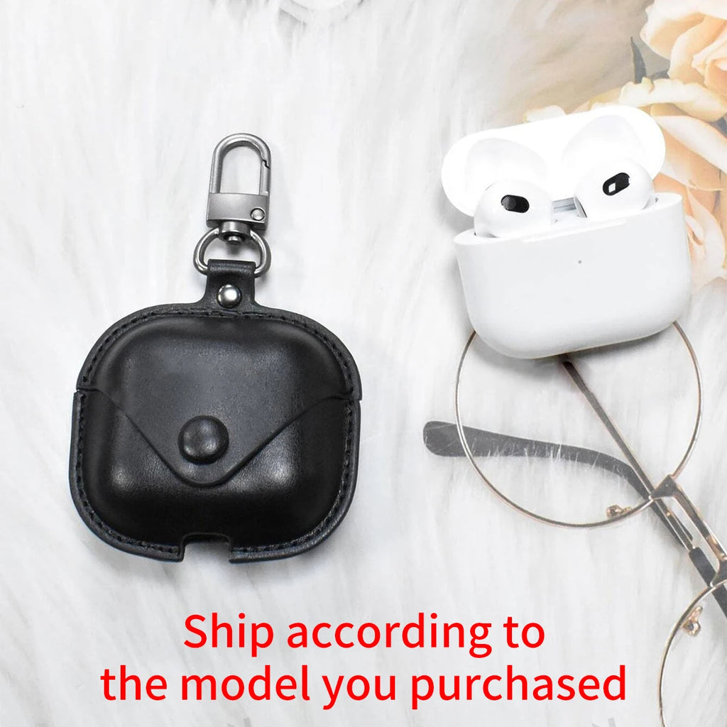 Leather Apple Earphone Case Suitable 1 2 3 Pro2 Bag Wireless Qme AirPods1 2