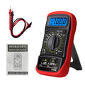 XL830L Handheld Digital Multimeter LCD Backlight Portable AC DC Qme XL830L-red