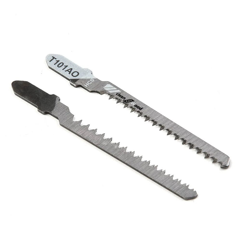 5Pcs T101AO T-Shank Jigsaw Blades 82mm High Carbon Steel Saw Blade Curve Cutting Tool For Wood/Plastic Cutting Accessories Qme