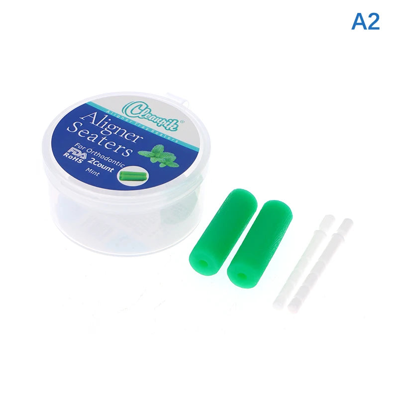 Teeth Chewie Patient Tooth Aligner Chewies Aligners Tray Brackets Qme A2