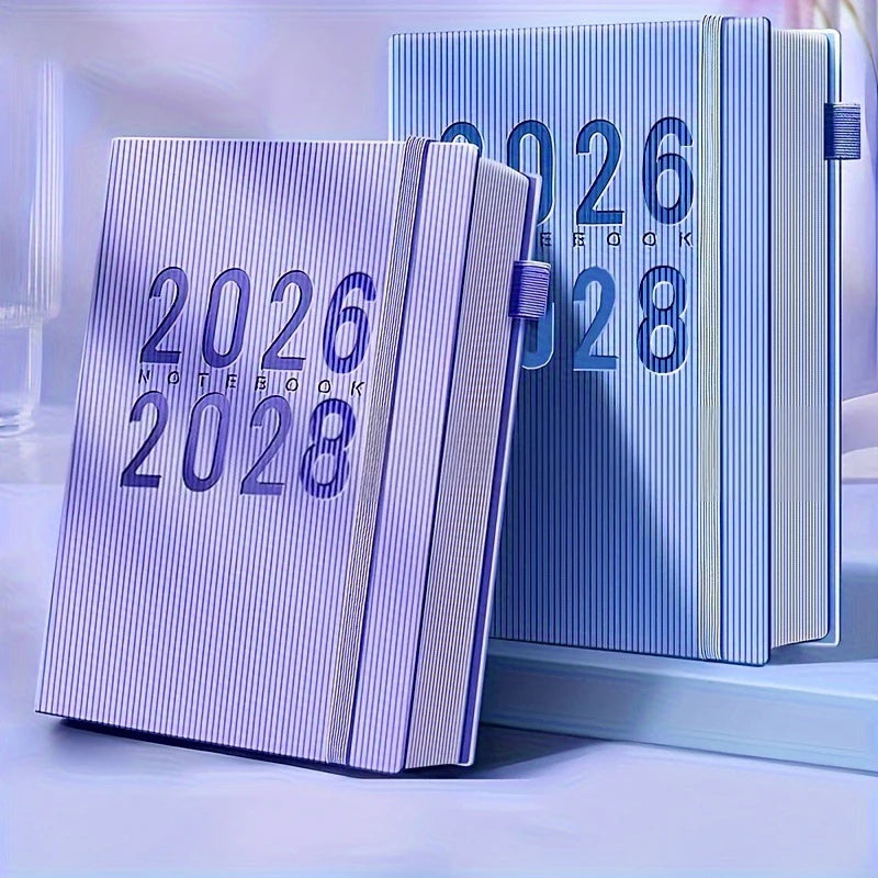 3-Year Monthly Planner Calendar Diary Writing 2026-2028-January Qme