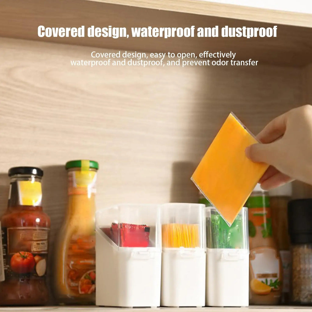 Cheese Keeper Case Airtight Food Storage Cheese Storage Box for Refrigerator Non-Slip Organizer Holder With Lid Kitchen supplies Qme