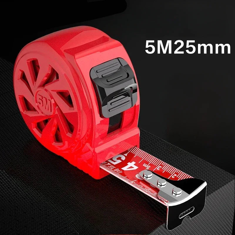 7.5/3/5M Meters Tape Measure Toughbuilt Measuring Tape Construction Tape Measure Site Measuring Construction tools Instrument Qme 5M25MM
