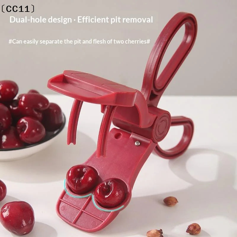 Cherry Pitter Manual Press Food Chopper Perfect Home Kitchen Baking Qme