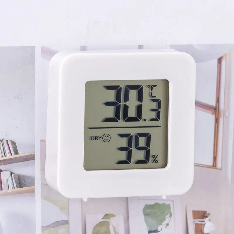Thermohygrometer Elektronik Digital Dalam Ruangan Mini Termometer Qme