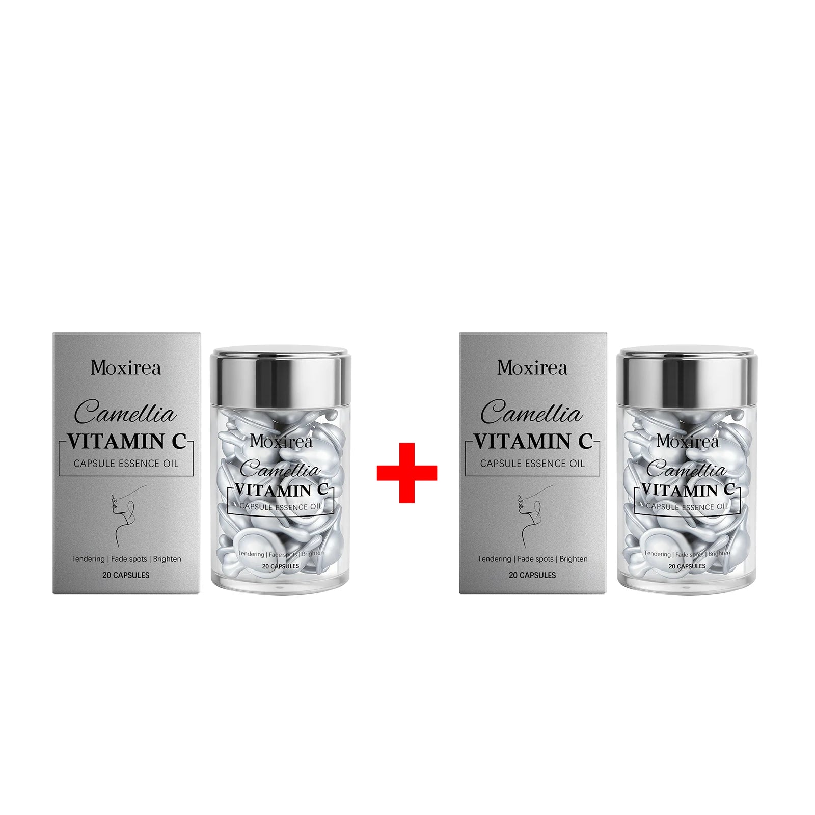 Vitamin C Face Serum Capsules Lighten Pigmentation Antioxidation Reduce Fine Lines Rejuvenate Skin Moisturize Facial Essence Oil Qme 40pcs Boxed