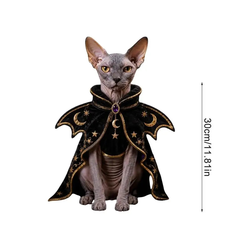 Halloween Costume Cats Pet Cosplay Cloak Cape Kitten Holiday Home Qme F China Mainland