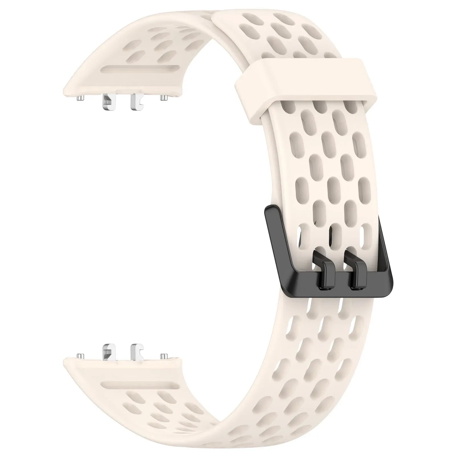 Breathable Straps for Samsung Galaxy FIT 3 Silicone Band Women Men Soft Sport Band for Samsung Smartwatch FIT3 Wriatband Qme Starlight Samsung Galaxy Fit3