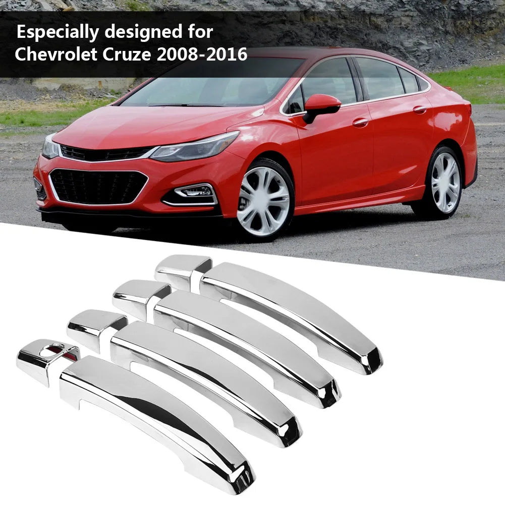 Car Electroplating Door Handle Cover Trim for 2008-2016 Door Handle Cover Door Handle Cover Trim Qme