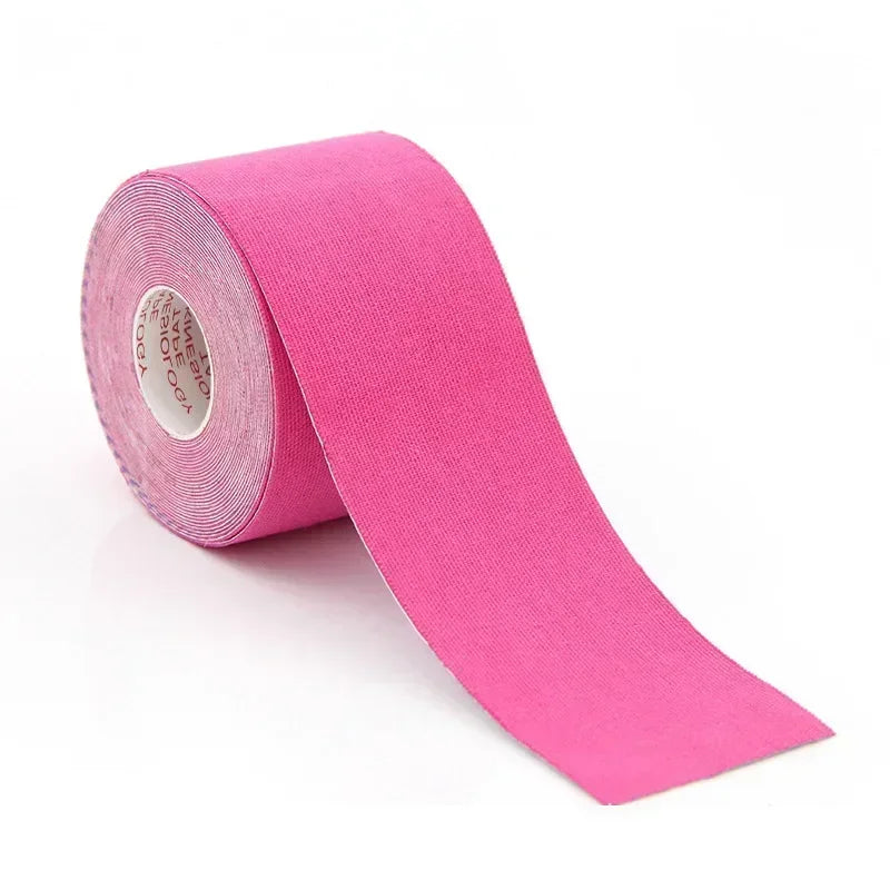 Kinesiology Tape Face V Line Neck Eyes Lifting Wrinkle Remover Qme 1PC Pink