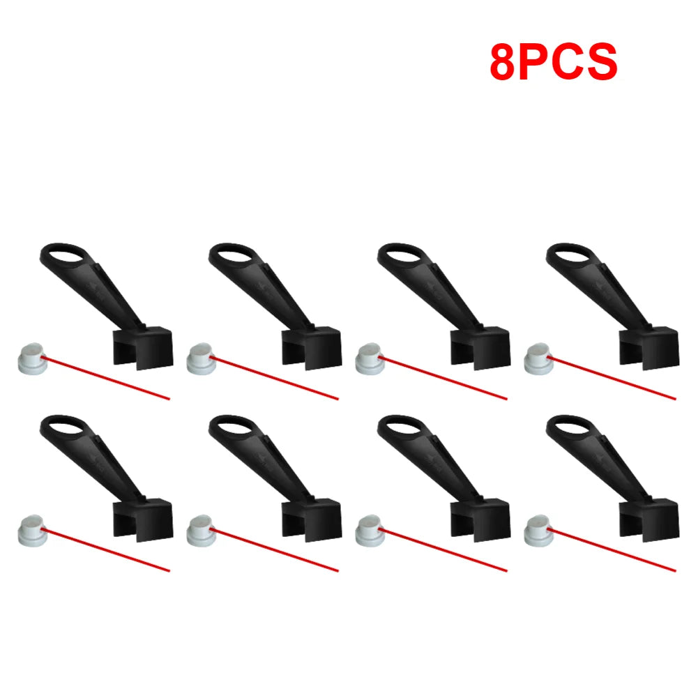 1-10PCS Motorcycle Chain Lube Applicator Mess-Free Chain Wax Chain Cleaner Attachment Motorcycle Chain Oiler Spray Gear Qme 8PCS