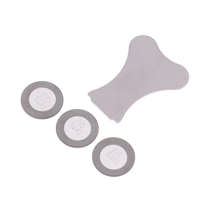20mm Fogger Ultrasonic Ceramic Disc Sheet Atomizer Humidifier Accessories Replacement Ceramic Disk For Fog Making Machine Tool Qme 3pcs with key
