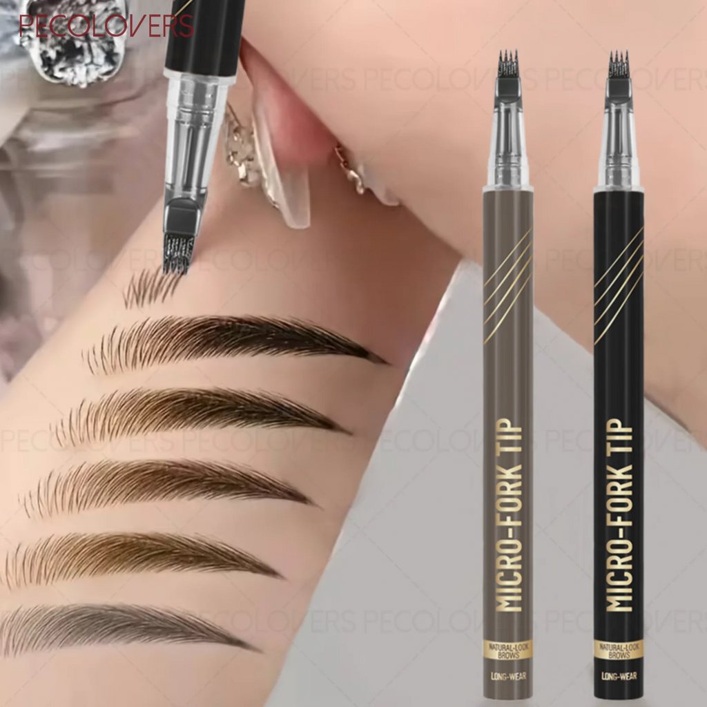 Fast-drying Liquid Eyebrow Pencil Four-pronged Design Defined Brows Qme