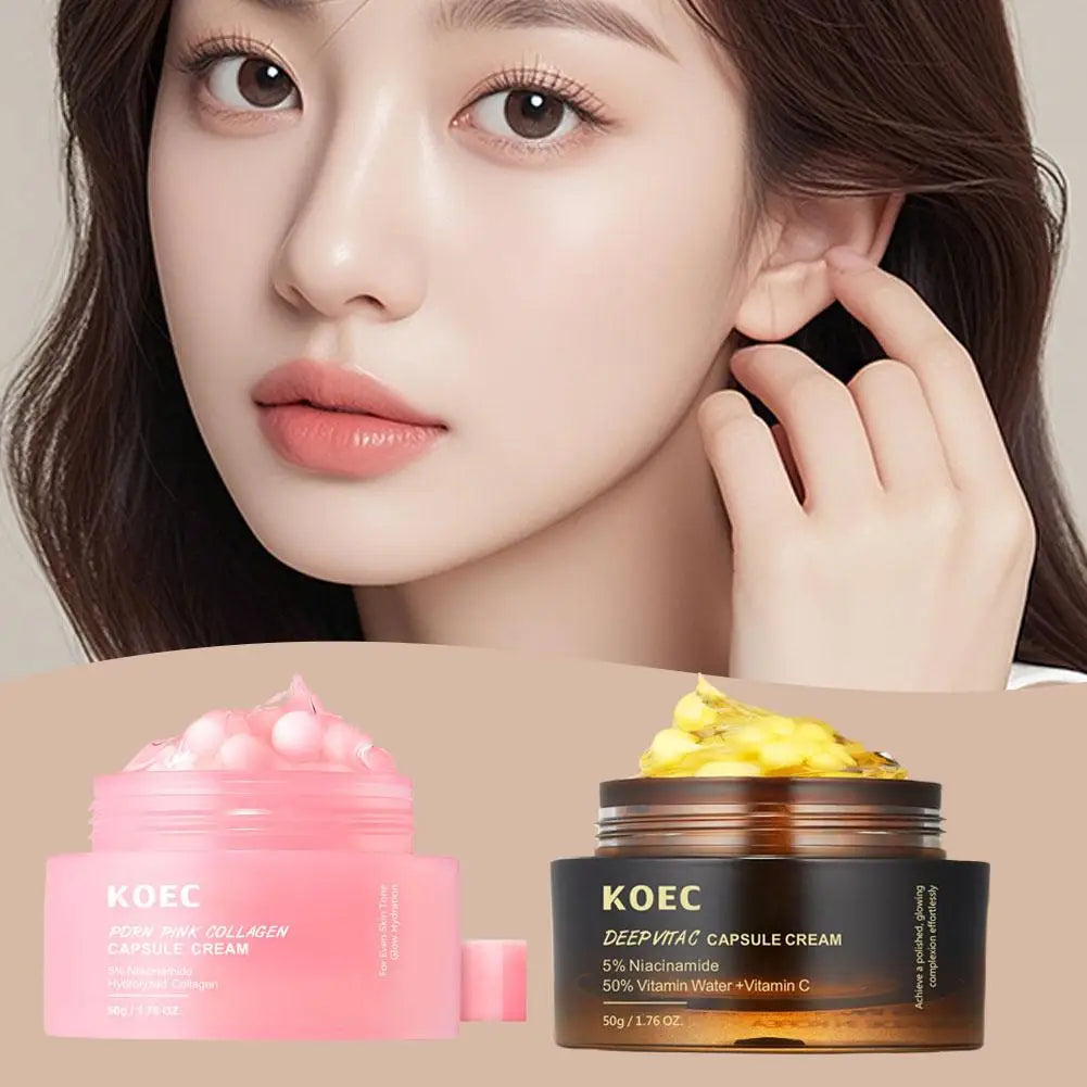 Collagen Jelly Cream Niacinamide Hydrolyzed Whitening Brightening Moisturizer Collagen Korean Skincare Products Qme