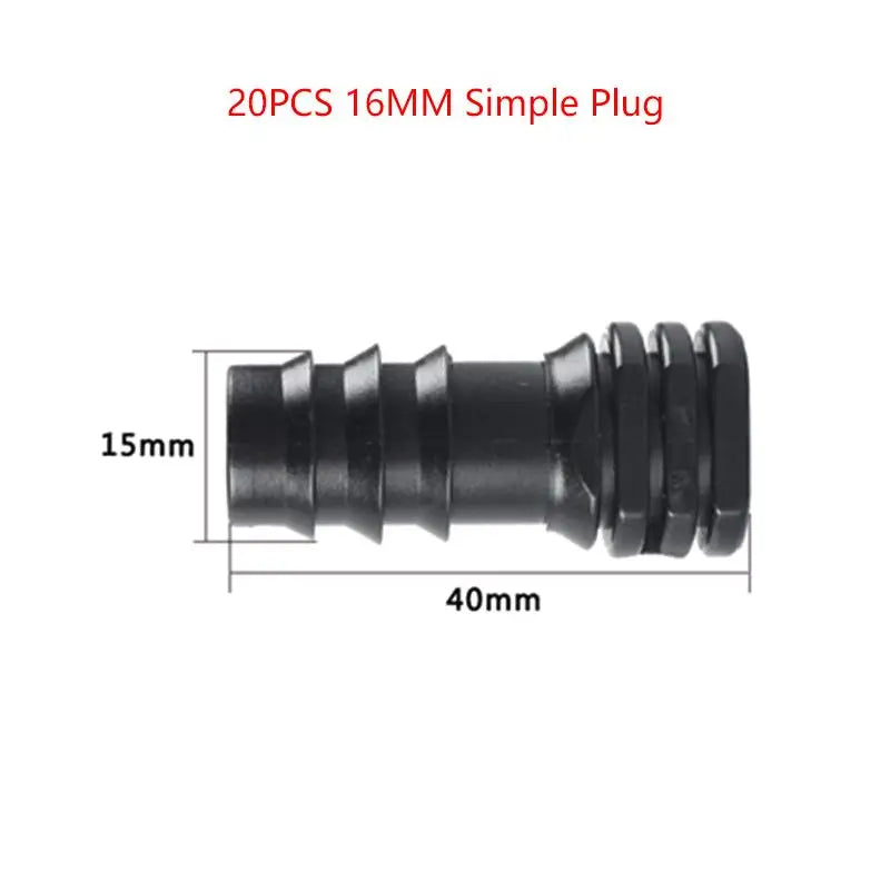 Garden Watering Hose Repair Extension Drip Irrigation Connectors Qme A5