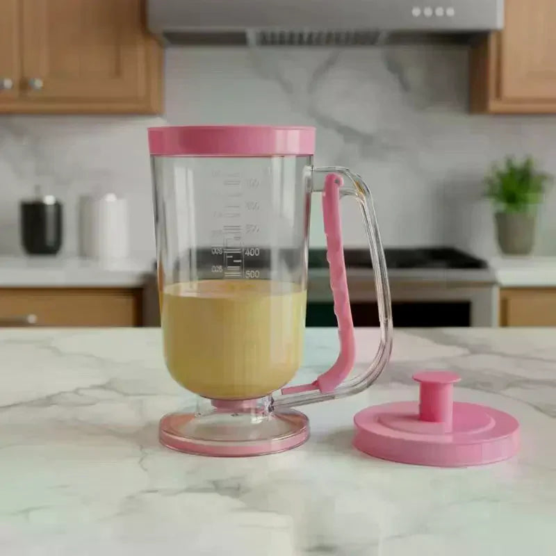 900ml Batter Dispenser Hand-held Funnel Pastry Dough Dispensador For Pancake Cupcakes Cake Qme