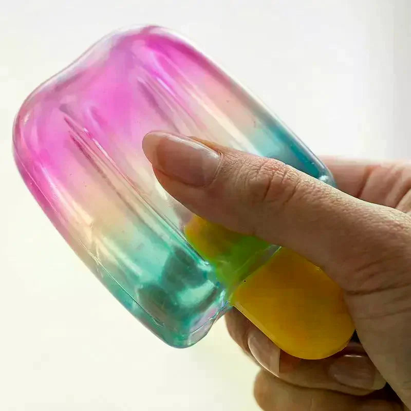 Simulated Ice Cream Squeeze Toys Anti Stress Sensory Fidgets Toy Anxiety Relief Birthday Gift Slow-rebound Toy Qme