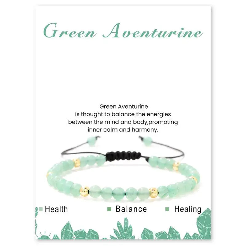 4mm Hematite And Natural Stone Bead Braided Adjustable Bracelet Suitable For Men And Women Daily Wear Holiday Gift Jewelry Qme A2
