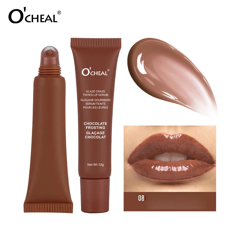 Moisturizing Essence Lip Gloss Makeup Durable Locking Multi Options Qme 08