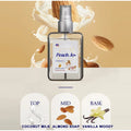 Women's Milky Floral Perfume Alcohol-free Milk Peony Fragrance Body Qme Almond Milk 90ml