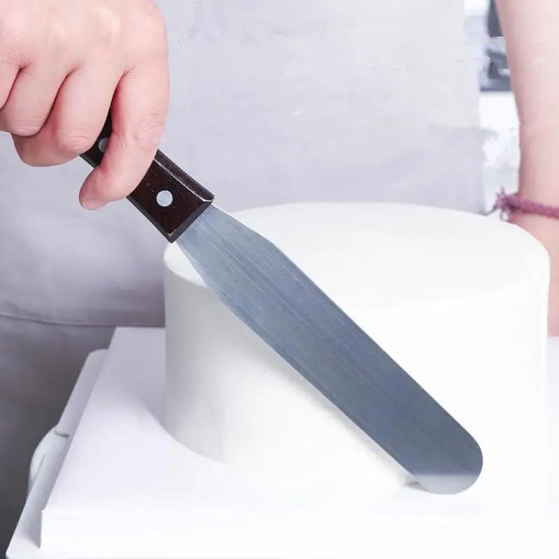 4 6 8 Stainless Steel Cake Spatula Kitchen Pastry Decoration Tools Qme