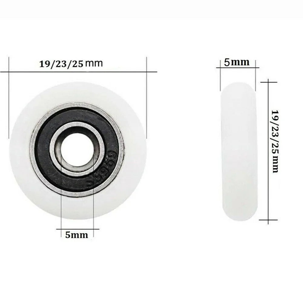 Bath Cabinet Roller Wheel Shower Room Accessories Bearing 19 23 Qme