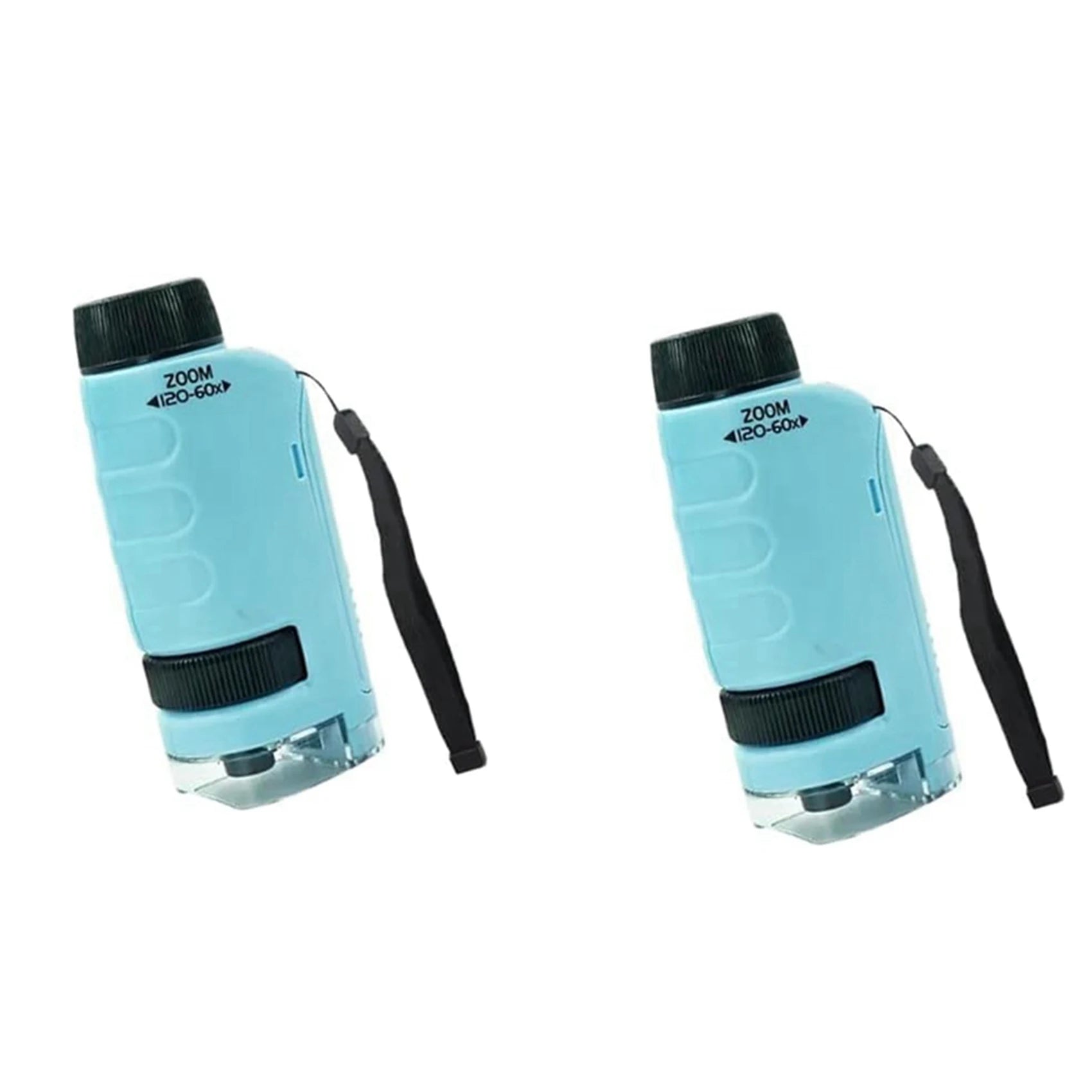 A02F-2X Minilabsters Miniscope Kids, Mini Labsters Portable Microscope, Mini Labsters Portable Microscope (Blue) Qme