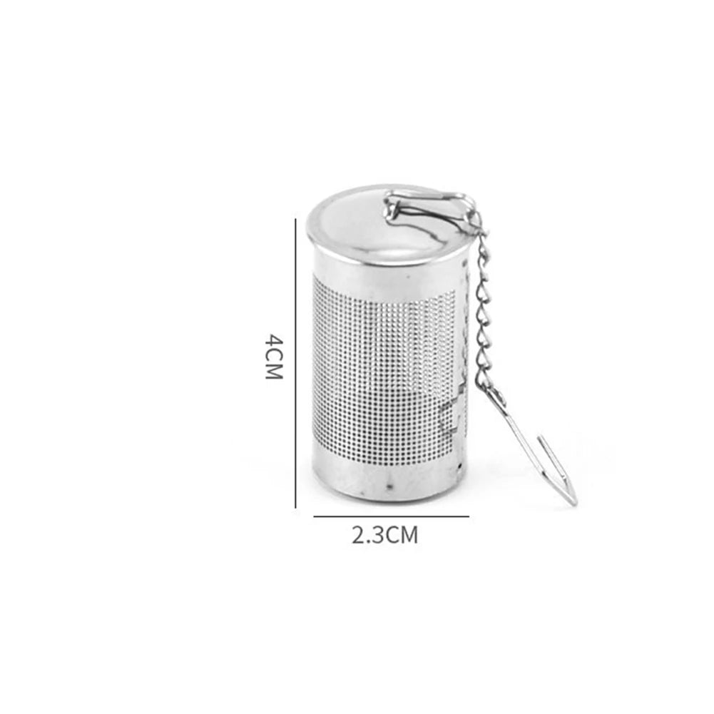 Stainless Steel Tea Infuser Tea Leaves Diffuser Spice Seasoning Ball Strainer Teapot Fine Mesh Coffee Filter Kitchen Accessories Qme