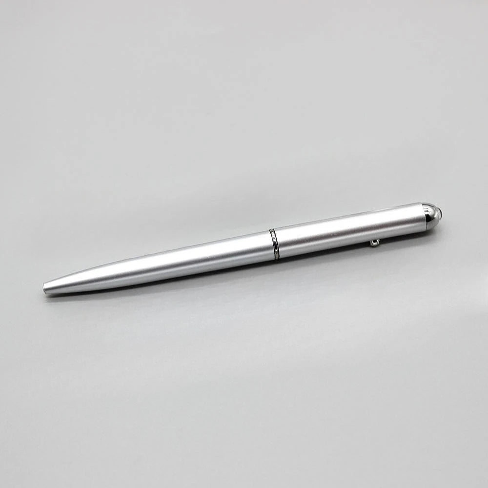 2-in-1 Invisible Ink Pen LED UV Light Ballpoint Creative Money Qme 1Pcs