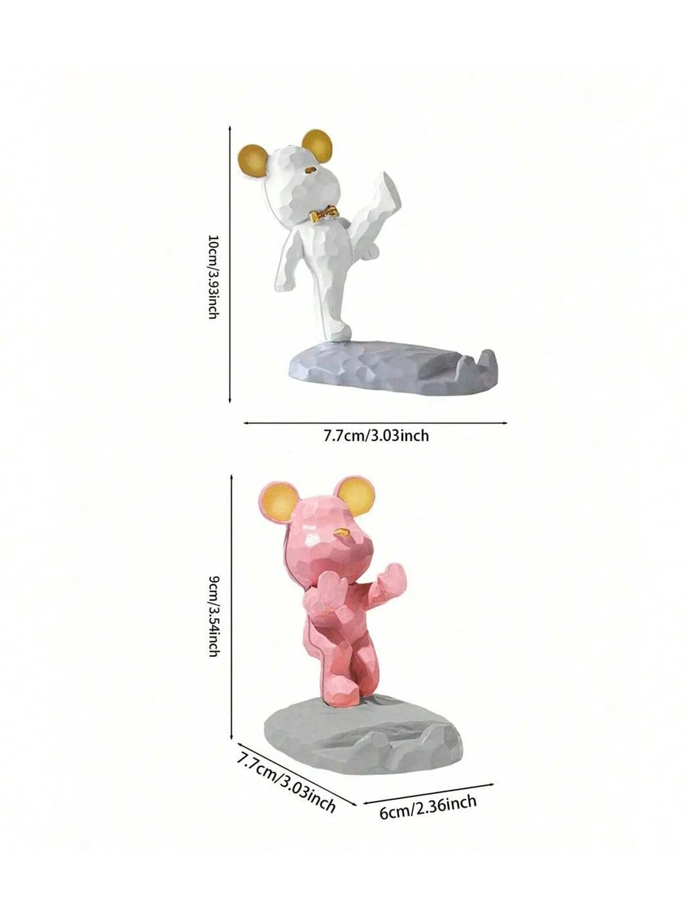 Creative Cartoon Bear Phone Stand Lazy Person's Tablet Holder Qme