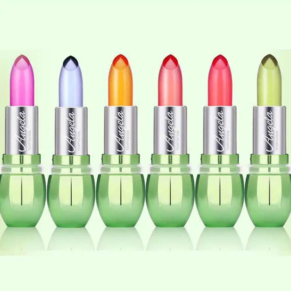 Crystal Jelly Lipstick Magic Changing Moisturizing Temperature Lip Qme