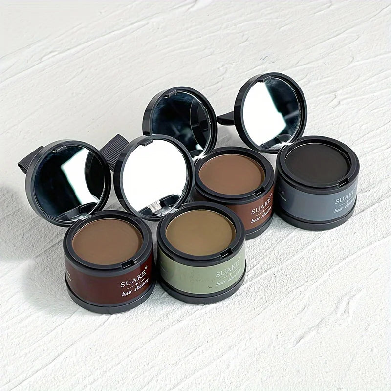 1pc Hair Line Powder Black Brown Root Cover Up Natural Instant Waterproof Hairline Shadow Powder Hair Concealer Coverage 4colors Qme