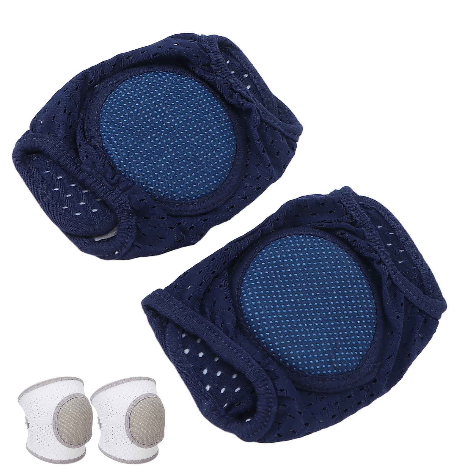 Baby Crawling Pads Soft Cotton Elastic Unisex Prevent Slip Infant Knee Cover Baby Knee Protectors Crawling Knee Pad Qme