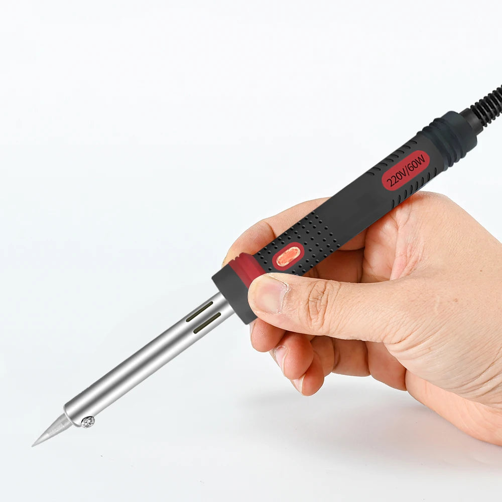 220V 60W Car Bumper Repair Electric Soldering Iron Home Leather Qme only soldering iron 220V EU PLUG