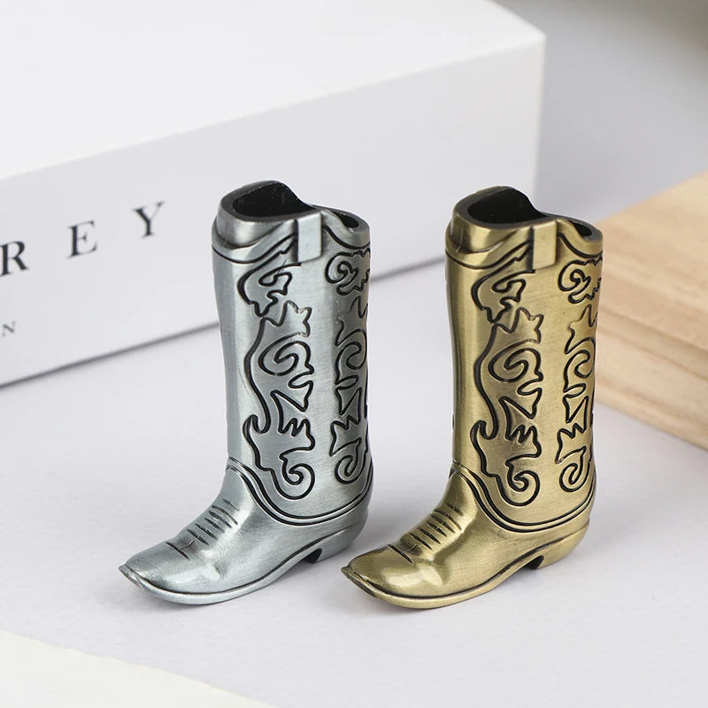J5 J25 Men's Minimalist Creative Personalized Metal Boots Design Qme