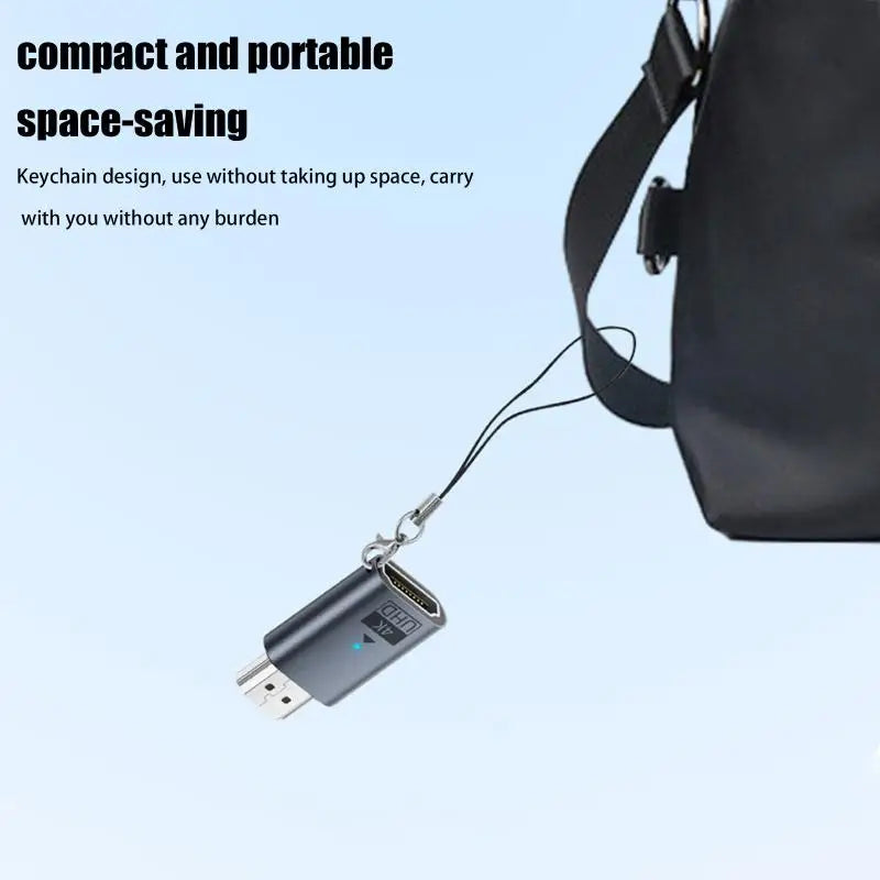 Male Female 4K Extension Cable 60Hz HDR Speed Compatible Laptop Qme