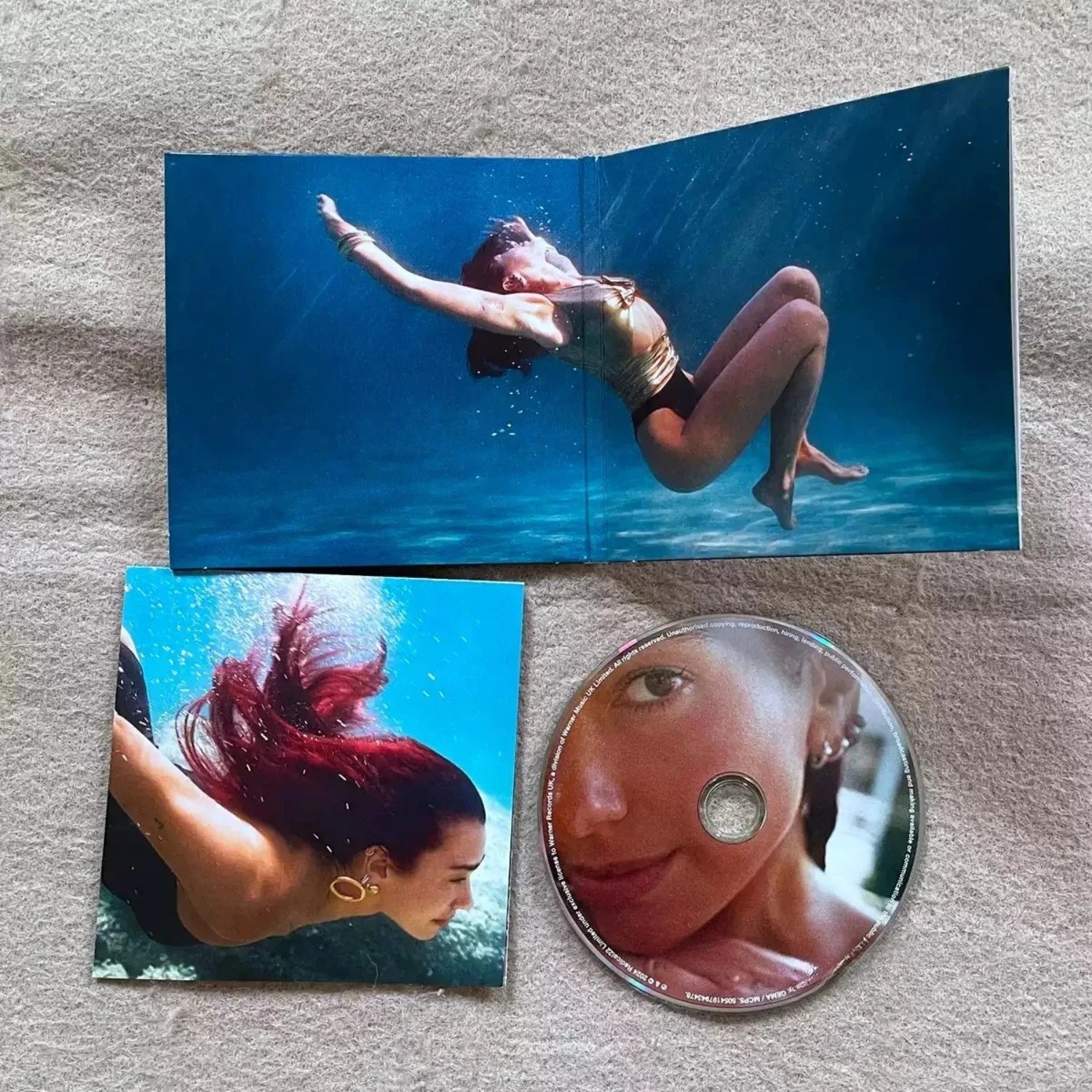 Ocean View Pop Music CD Album, Summer Optimism Style, Perfect for Music Lovers & Modern Aesthetic Collections Qme