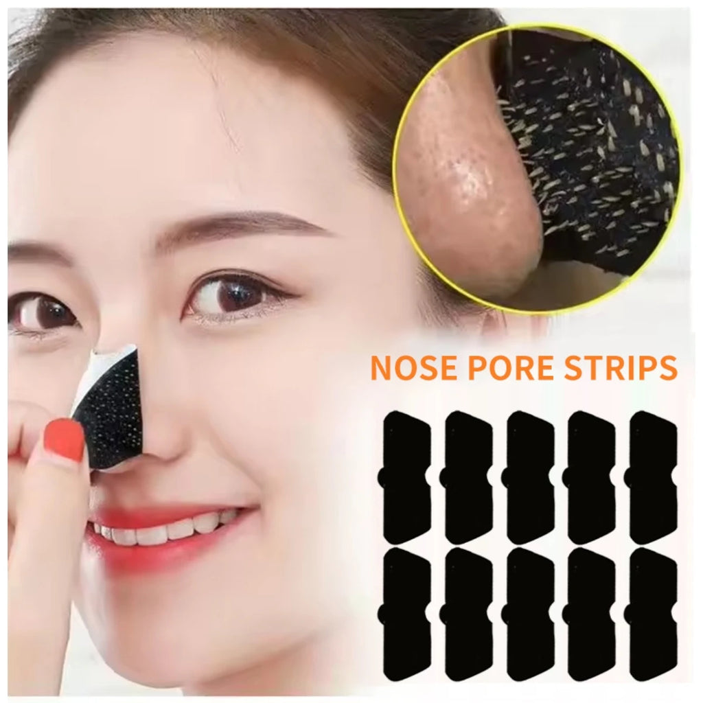 10/20/50/100 Pcs Nose Strips Blackhead Nose Blackhead Remover Patch Facial Cleaning Blackhead Removal Tools Pull Out Blackheads Qme