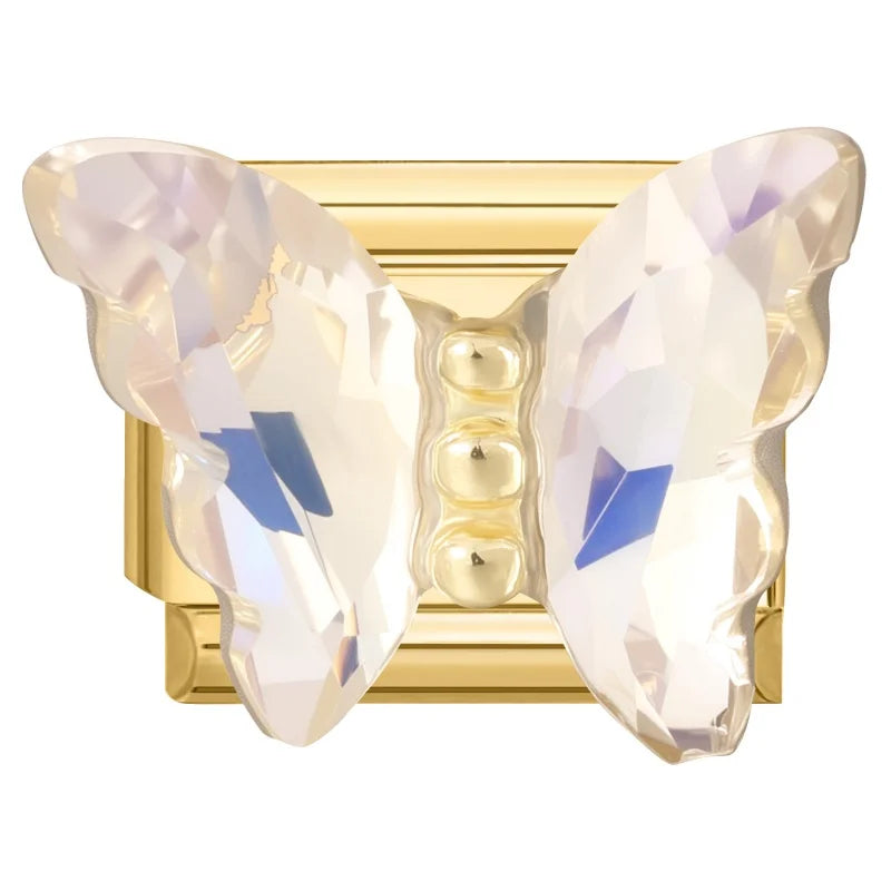 2026 Colorful Garland Flower Bird Luxury Pearl Zircon Gold Italian