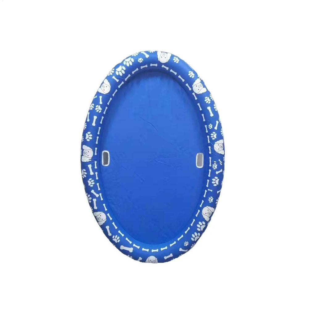 Dog Floats For Pool Scratch-Proof Inflatable Water Raft Dog Raft For Cat Puppy Water Swimming Lake Pond River Beach Summer Qme