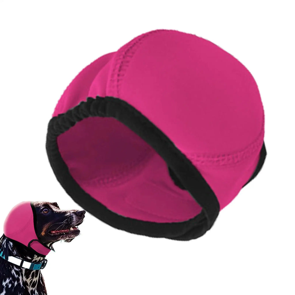 Dog Ear Wrap Adjustable Pet Puppy Headband Dog Ear Protector for Grooming for Small Medium Large Puppy Bathing Drying Swimming Qme
